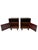 Dutch Art Deco Walnut Nightstands by Max Coini, 1920s, Set of 2 For Sale - Image 6 of 10