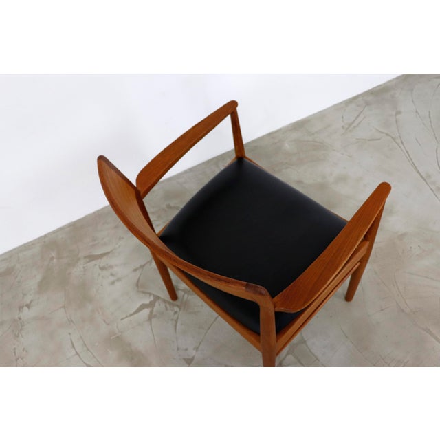 Vintage Teak Armchair by Henning Kjærnulf for Korup Stolefabrik, 1960s For Sale - Image 11 of 14