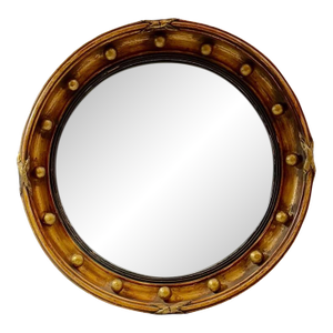 Regency Period Convex Mirror, Circa 1820