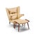 Hans Wegner for Ap Stolen Ap19 Mid Century Papa Bear Chair and Ottoman - Pair For Sale - Image 16 of 16