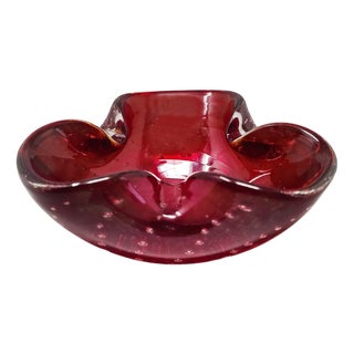 Vintage Italian Ashtray by Flavio Poli for Seguso, 1960s For Sale
