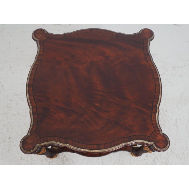 Pair of Theodore Alexander Althorp Mahogany End Tables For Sale In Philadelphia - Image 6 of 18