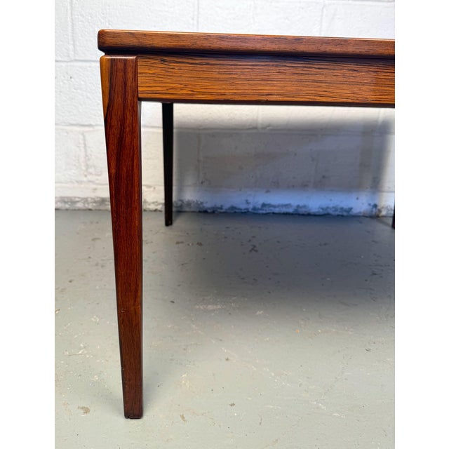 Mid 20th Century Mid-Century Modern Danish Rosewood Coffee Table For Sale - Image 5 of 10