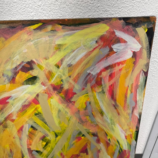John Fooks Abstract Acrylic on Canvas Painting For Sale - Image 12 of 12