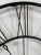 1990s Vintage Industrial Howard Miller "Postema" 49" Oversized Wrought-Iron Wall Clock For Sale - Image 5 of 14