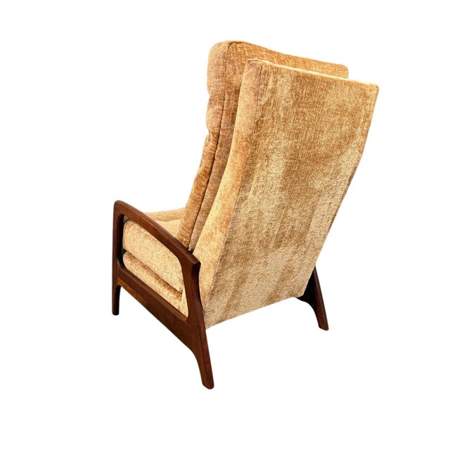 Craft Associates Adrian Pearsall Lounge Chair | Craft Associates Vintage Original For Sale - Image 4 of 12