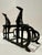 American Antique Greyhound Figural Letter Holder Desk Organizer Mail Sorter For Sale - Image 3 of 10