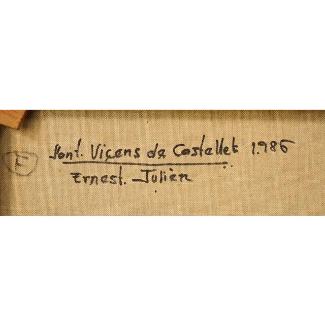 Ernest Julien Malla, Fauvist Landscape, 2010, Oil on Canvas For Sale - Image 10 of 11