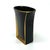 Vintage Black & Graphic Gold Embellished Vessel Curation - Group of 3 For Sale - Image 4 of 11