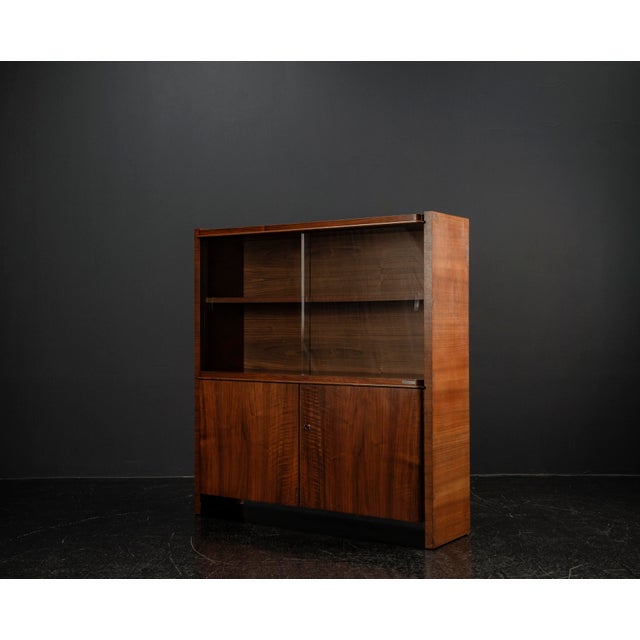 Art Deco Cabinet in Mahogany by Bruno Paul for Veb Deutsche Werkstätten Hellerau, 1930s For Sale - Image 6 of 18