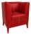 Cub Chair in Leather and Wood by Christophe Perichon For Sale