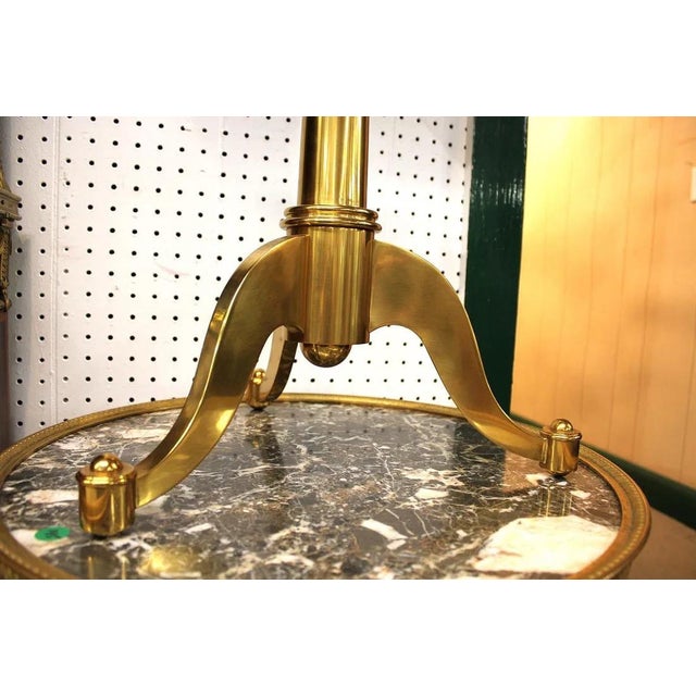 Maison Toulouse French Brass Telescoping Table For Sale - Image 9 of 9