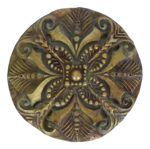 Large Wall Light in Openwork Bronze from MC, 1890s