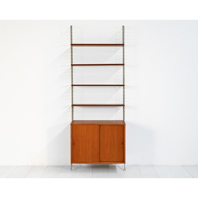 String Bookcase by Nisse Strinning, 1950s For Sale - Image 3 of 10