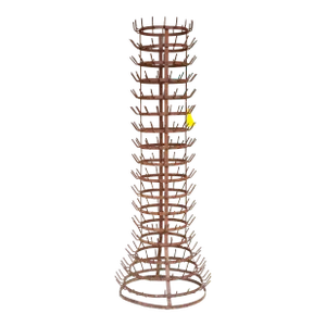 19th Century French Bottle Drying Rack