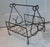 Mid-Century Modern Mid Century Metal Hand-Painted Magazine Rack For Sale - Image 3 of 13