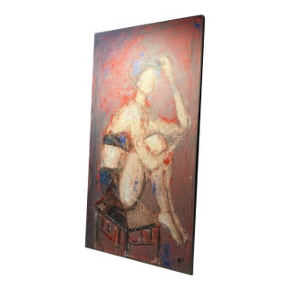 “Another Day” Acyclic on Canvas Signed Art Work. For Sale