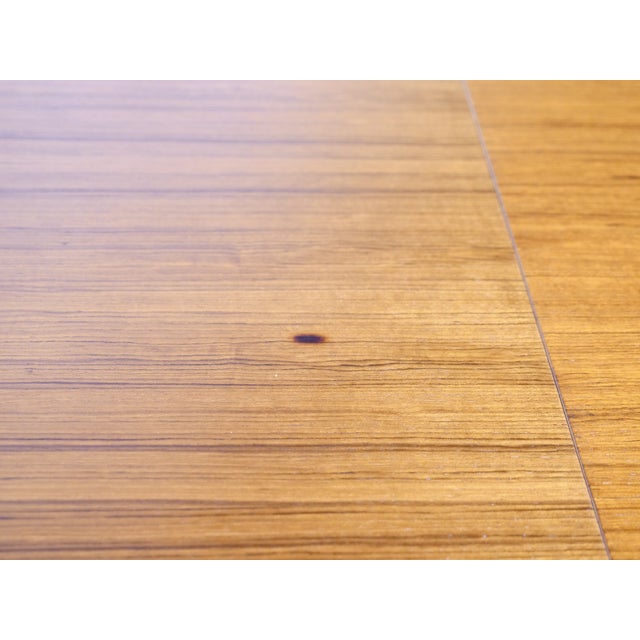 Vintage Danish Extendable Teak Dining Table, 1960s For Sale - Image 12 of 14