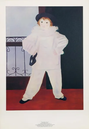1980s "Paul en Pierrot" Lithograph After Pablo Picasso