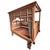 Beautiful antique Balinese canopy daybed. Wonderful unique piece for outdoor or indoor use. Seat height is 22". Mattress...