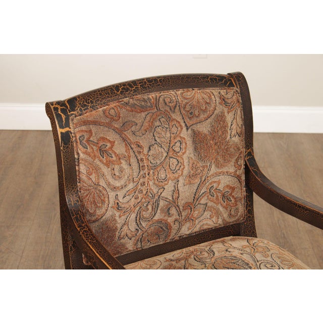 Sam Moore Sam Moore French Empire Style Pair of Armchairs For Sale - Image 4 of 12