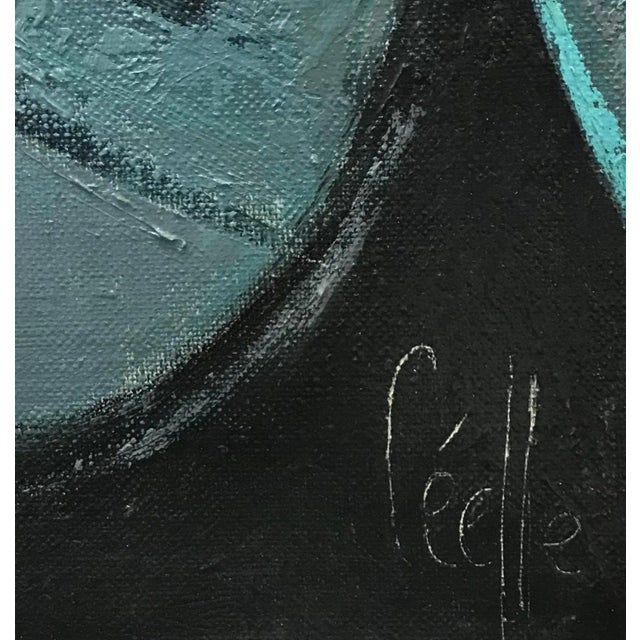 Modern Céelle, Venice in December, Oil on Canvas For Sale - Image 3 of 10