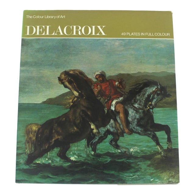 1969 Delacroix Hardcover Book With Art by Paul Hamlyn For Sale