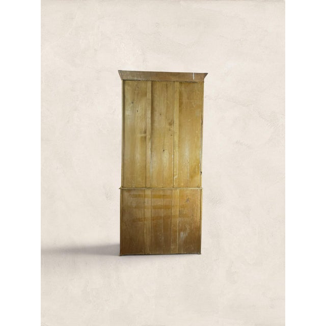 Brown Antique Victorian English Pine Library Bookcase Circa 1880 For Sale - Image 8 of 8