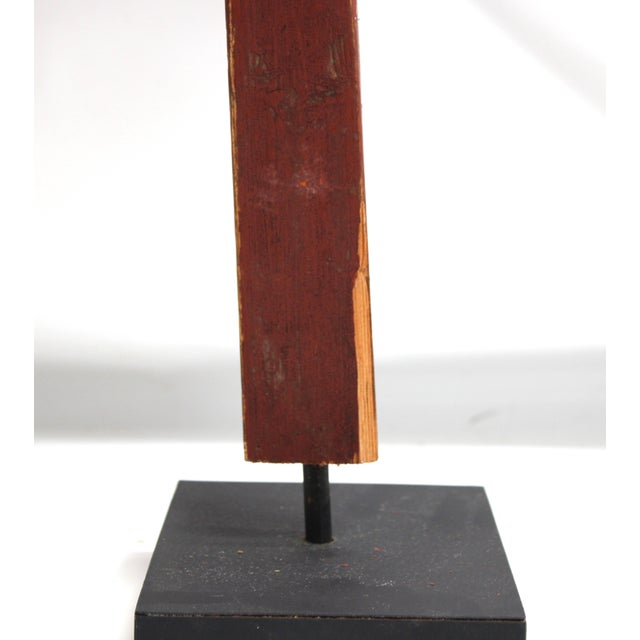 Folk Art Weavers Distaff Item B. For Sale - Image 11 of 11