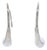 Tiffany & Co. Sterling Silver Elsa Peretti Teardrop Hoop Earrings 6g, Pair For Sale