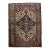 1920s, Handmade Antique Persian Malayer Rug 4.1' X 6.2' For Sale