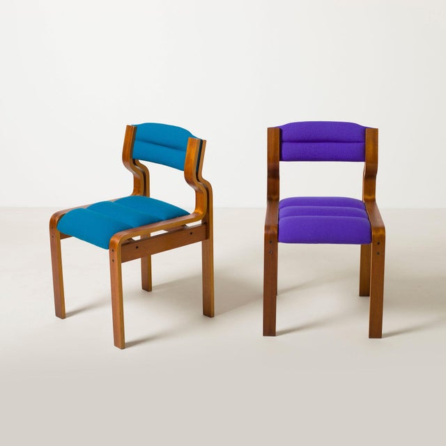 Dining Chairs by Jan Bocan for Holesov, Czechoslovakia, 1970, Set of 4 For Sale - Image 13 of 15
