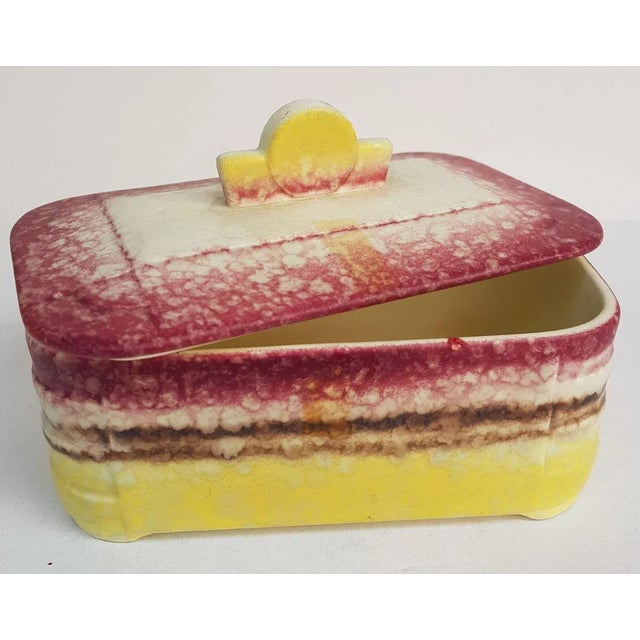 Antique Art Deco Cookie Jar, in Very Good conditions. Designed 1890 to 1919