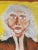 Paint Vintage Jimmy Lee Sudduth “George Washington” Folk Art Portrait Painting For Sale - Image 7 of 13