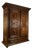 Louis XIII Burgundian Wardrobe with Diamond Points For Sale