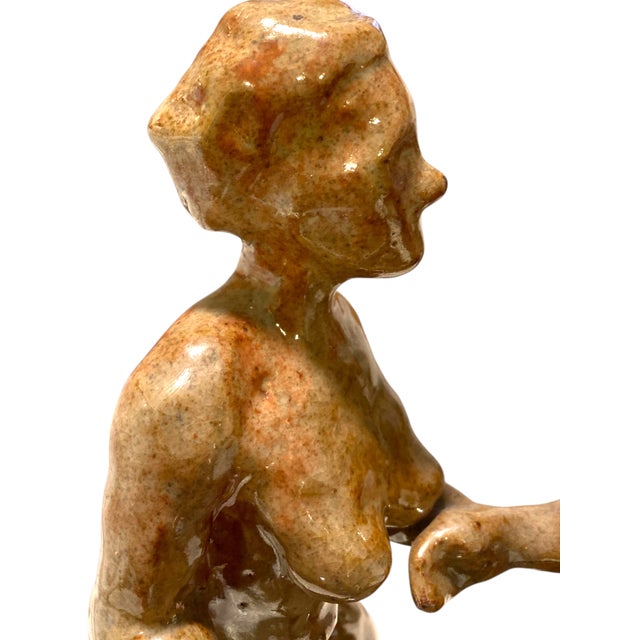 Late 20th Century Three Graces Ceramic Sculpture Greek Mythology San Francisco Bay Area Artist For Sale - Image 14 of 18