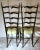 1950s 1950s Vintage Paolo Buffa Style Chiavari Chairs in Italian Wood With High Backrest - a Pair For Sale - Image 5 of 13
