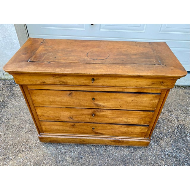 Louis Philippe Chest of Drawers, 1890s For Sale - Image 11 of 12