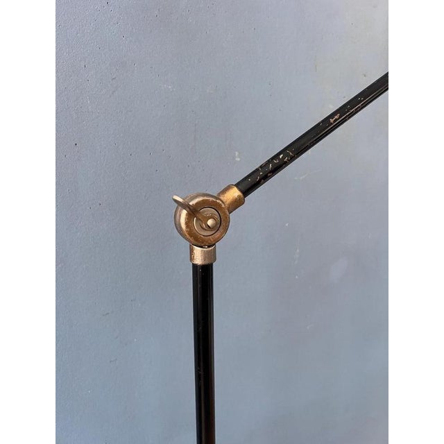 Vintage Anvia Floor Lamp in White by J.J.M. Hoogervorst For Sale - Image 10 of 13