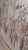 Mid 20th Century Mid-Century Modern Sara Coveney "Winter Woods" Impasto Landscape Painting For Sale - Image 12 of 13