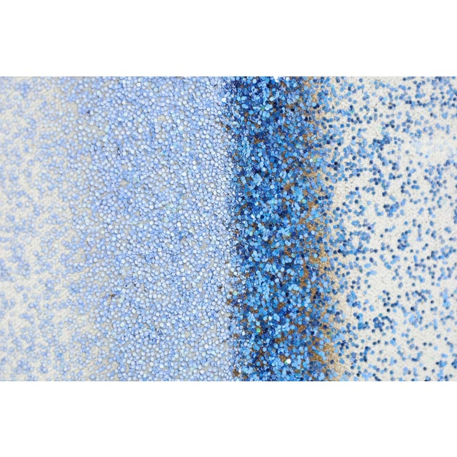 Textile Retna (B. 1979). Untitled. Acrylic, Spray Paint, and Glitter on Canvas. 96 X 72 For Sale - Image 7 of 10