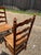 Vintage Tell City Chair Company Ladder-Back Rush Seat Chairs For Sale - Image 11 of 12