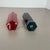 Faceted Murano Glass Sommerso Vase by Flavio Poli, Italy, 1970s, Set of 2 For Sale - Image 14 of 17