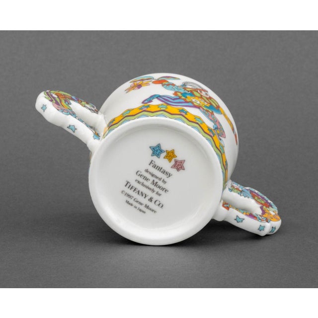 Three Gene Moore for Tiffany & Company Porcelain "Fantasy" Children's Tableware Service Set For Sale - Image 17 of 18