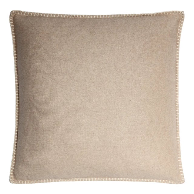 Cashmere and Silk Cushion from Lo Decor For Sale