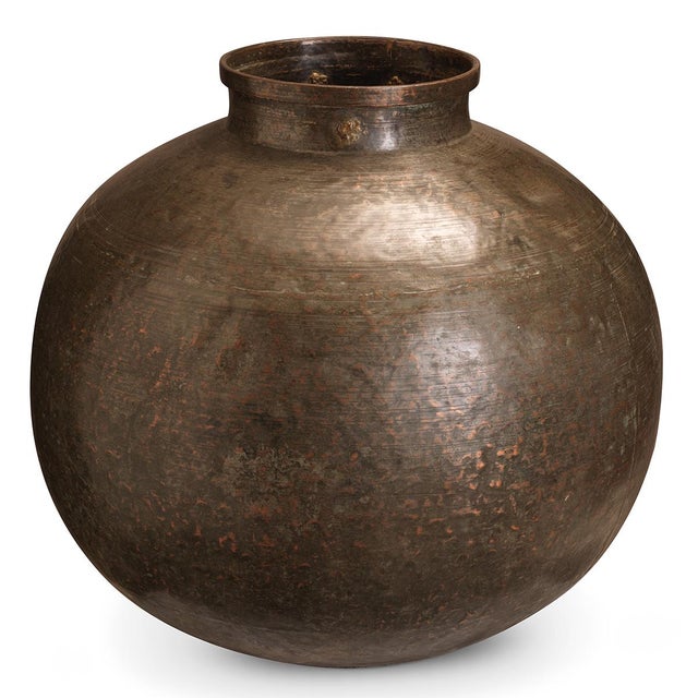 Large Vintage Copper Water Pot, 1940s For Sale - Image 3 of 5