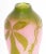 Daum Nancy Martele Ovoid Glass Vase, circa 1919-1923, the pink ground with chartreuse overlay and cameo cut berries and...