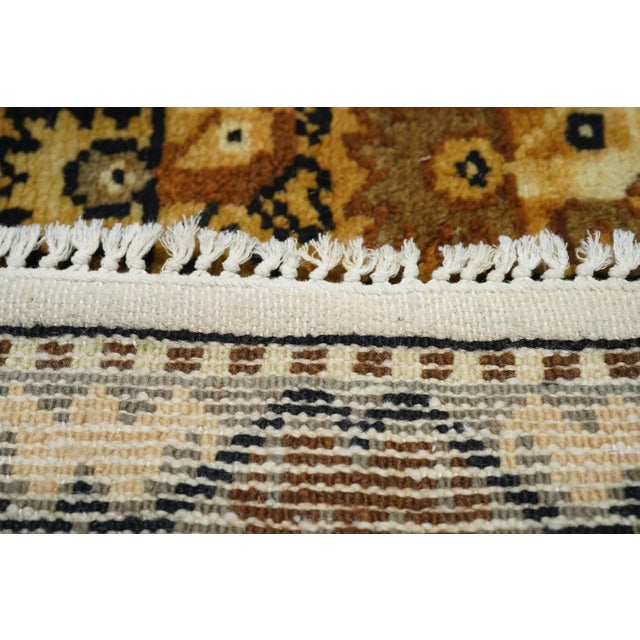 Vintage Moroccan Rug 3'7'' x 5'4'' For Sale - Image 9 of 12