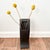 Mid-Century Modern Mid Century Modern Japan Black Ceramic Ikebana Sculptural Vase Toyo Style MCM For Sale - Image 3 of 7