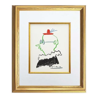 Picasso Lithograph 33 the Friend Framed For Sale